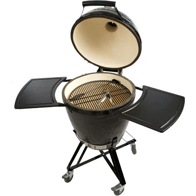 Primo Ceramic Grills Large Round Charcoal Grill/Smoker with Ash Tool & Grid Lifter  Primo Ceramic Grills