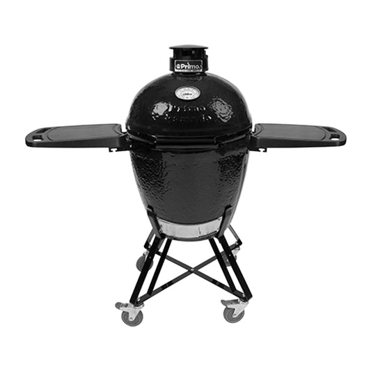 Primo Ceramic Grills Large Round All-In-One Charcoal Grill/Smoker