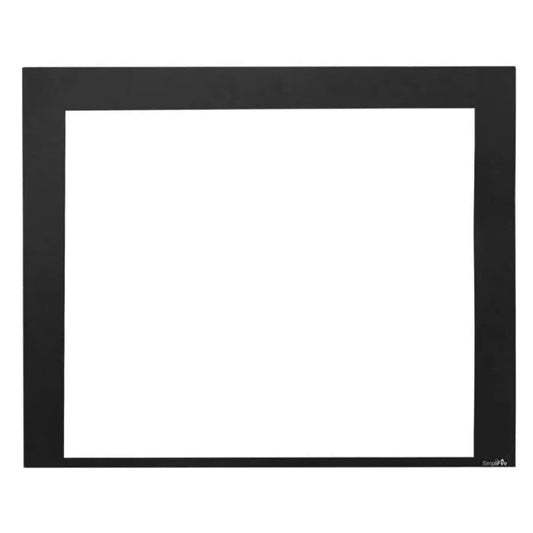 Simplifire 36" Optional Black Front (40"W x 32"H)