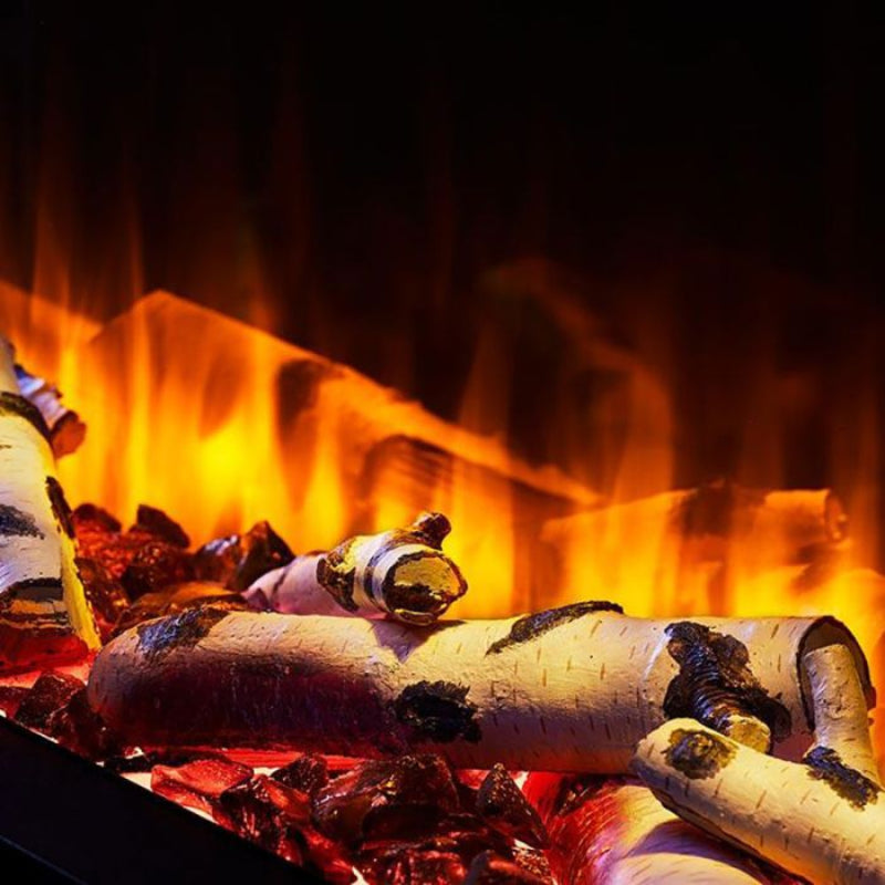 Simplifire ShadowGlo High Definition Natural Birch Log Set  Fam Noble