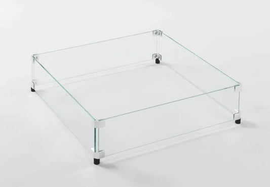 American Fyre Designs Square Glass Wind Guard