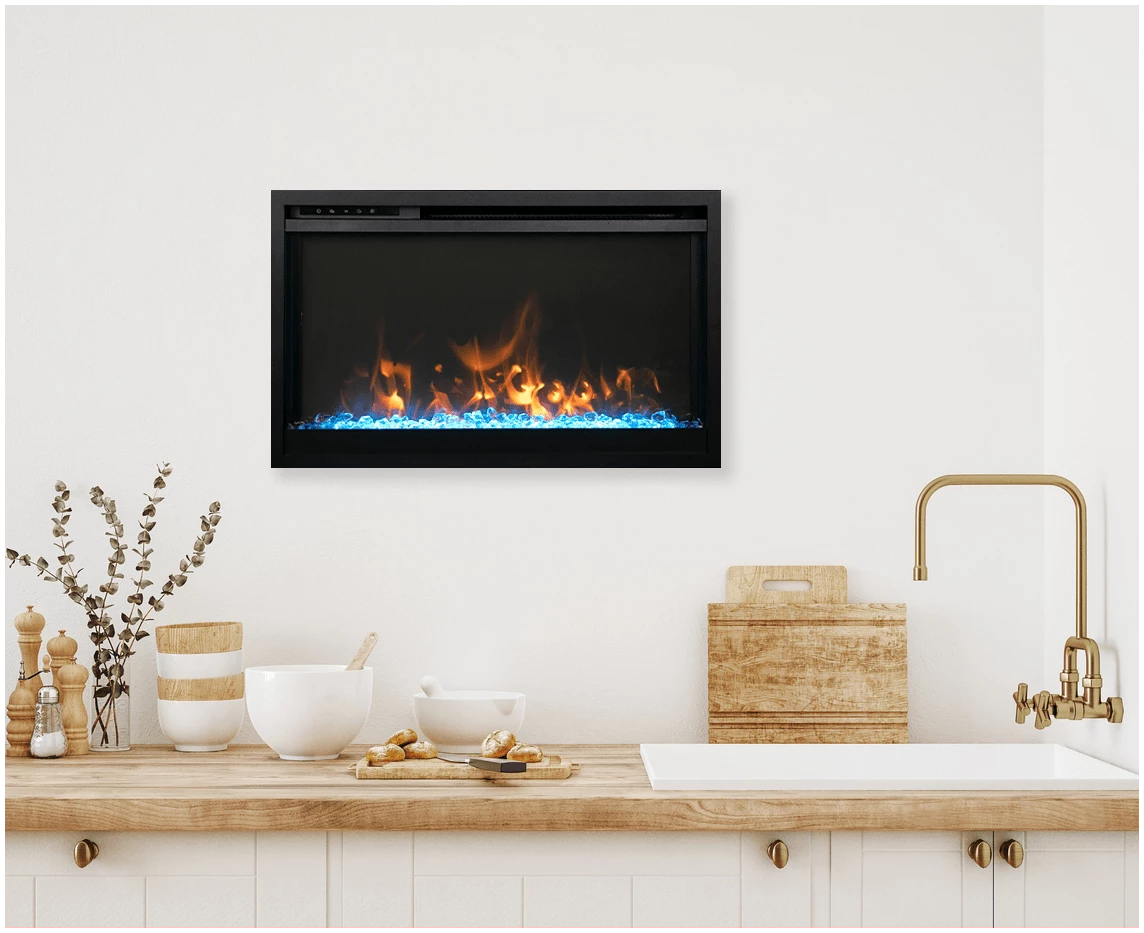 Amantii TRD Xtra Slim Electric Fireplace  Amantii