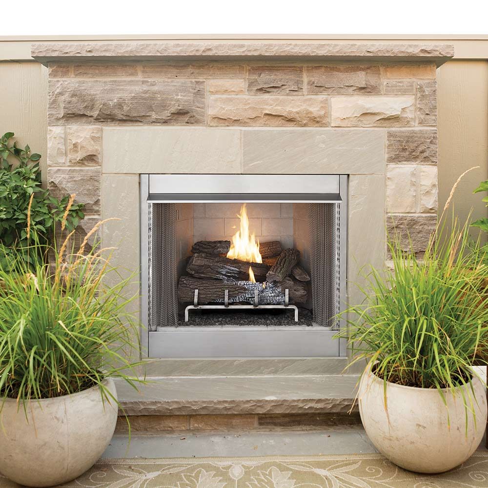 Superior Outdoor Vent Free Firebox  Superior Fireplaces