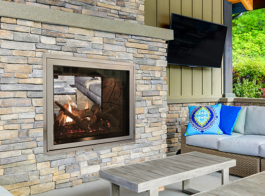 White Mountain Hearth Rushmore Clean-Face 40" ST