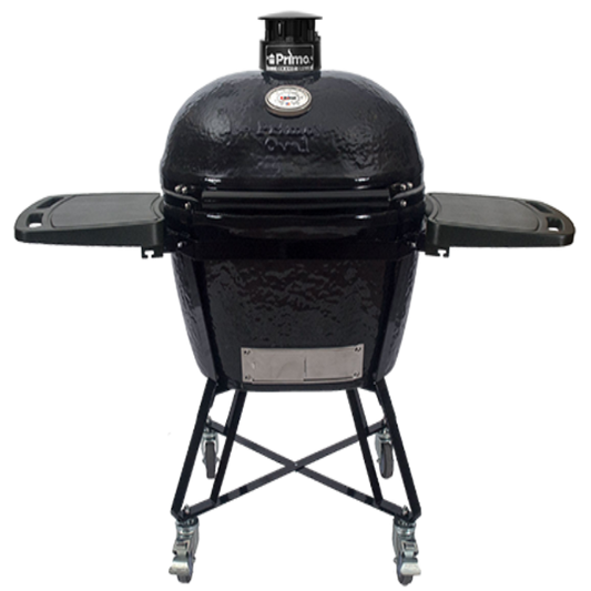 Primo Ceramic Grills Oval XXL Series All-In-One Charcoal Grill/Smoker